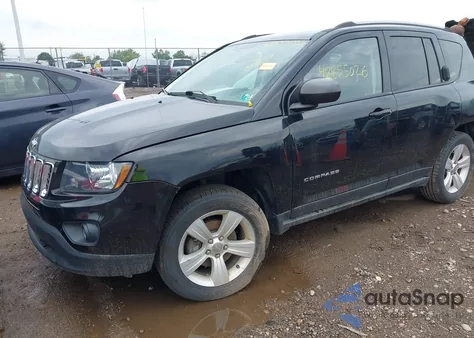 2015 Jeep Compass Sport из США, поврежденный, VIN 1C4NJDBB1FD324245